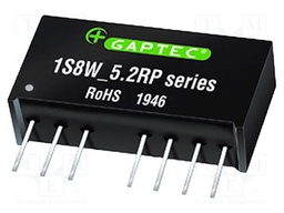 Converter: DC/DC; 1W