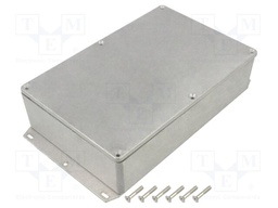 Enclosure: multipurpose; X: 147mm; Y: 223mm; Z: 55mm; 1550Z; natural