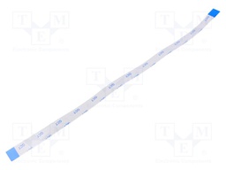 FFC cable; Cores: 12; Cable ph: 0.5mm; contacts on the same side