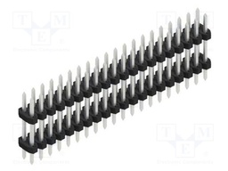 Connector: pin strips; pin header; male; PIN: 40; 2mm; THT; 2x20