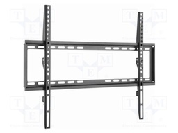 Holder; for wall mounting; 35kg; 37÷70"; black; permanent