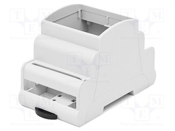 Enclosure: for DIN rail mounting; No.of mod: 3