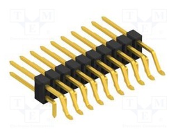 Connector: pin strips; pin header; male; PIN: 20; 2.54mm; SMT,THT