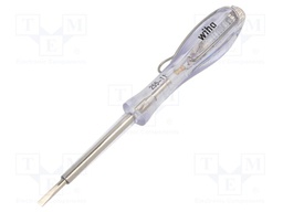 Voltage tester; insulated; slot; 3,0x0,5mm; Blade length: 60mm
