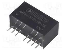 Converter: DC/DC; 1W; Uin: 9÷18V; 15VDC; Iout: 67mA; SIP8; 4.9g