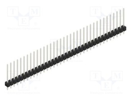 Connector: pin strips; pin header; male; PIN: 36; 2.54mm; THT; 1x36