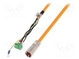Harnessed cable; 10m; Outside insul.material: PUR; Kind: servo