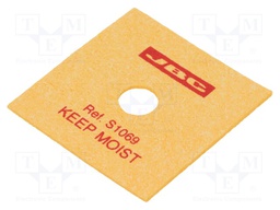 Tip cleaning sponge; for JBC-AD2700 stand; 47x47mm