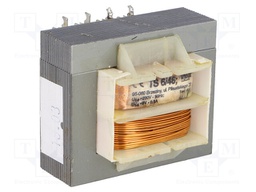 Transformer: mains; 6VA; 230VAC; 9V; 0.5A; Mounting: screw type