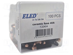 Fuse: fuse; 40A; 32VDC; ceramic,automotive; 6x25mm