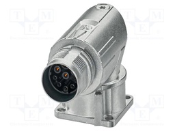 Connector: M17; socket; M17 PRO; PIN: 9(5+4); 630V; 3.6A,14A; IP67