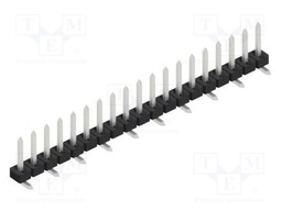 Connector: pin strips; pin header; male; PIN: 19; 2mm; SMT; 1x19