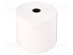 White; W: 80mm; L: 80m; receipt printer; Ø: 80mm; 10rl; 65g/m2