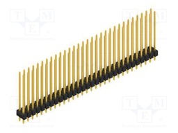 Connector: pin strips; pin header; male; PIN: 60; 2.54mm; THT; 2x30