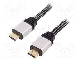 Cable; HDMI 1.4; HDMI plug,both sides; 10m; black