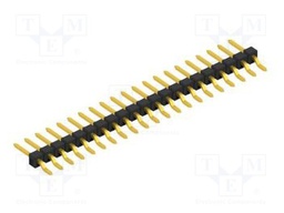 Connector: pin strips; pin header; male; PIN: 21; 2.54mm; SMT; 1x21