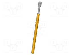 Test needle; Operational spring compression: 4mm; 8A; Ø: 2mm; 3N