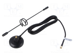 Antenna; black; SMA; 50W; 600MHz÷2.7GHz; 50Ω; 3m; 14dBi; -20÷85°C