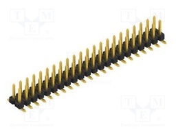 Connector: pin strips; pin header; male; PIN: 44; 2.54mm; SMT; 2x22
