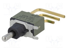 Switch: toggle; Pos: 3; SPDT; ON-OFF-ON; 6A/125VAC; -30÷85°C; 12.7mm