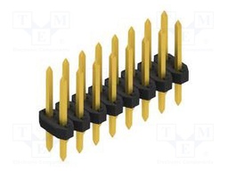 Connector: pin strips; pin header; male; PIN: 16; 2mm; THT; 2x8; 100V