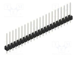 Connector: pin strips; pin header; male; PIN: 22; 2.54mm; THT; 1x22