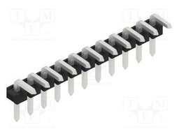 Connector: pin strips; pin header; male; PIN: 11; 2.54mm; THT; 1x11