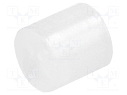 Spacer sleeve; LED; Øout: 5mm; ØLED: 5mm; L: 5mm; natural; UL94V-2