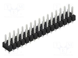 Connector: pin strips; pin header; male; PIN: 32; 2.54mm; THT; 2x16