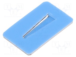 Self-adhesive cable holder; Application: for cable ties