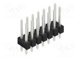 Connector: pin strips; pin header; male; PIN: 14; 2.54mm; THT; 2x7