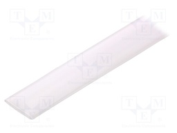 Heat shrink sleeve; glueless; 2: 1; 25.4mm; L: 1m; transparent