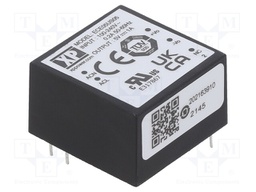 Power supply: switched-mode; 5W; 5VDC; 1000mA; OUT: 1; 16g; -25÷70°C