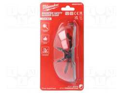 Safety spectacles; Lens: +1.5,magnifying