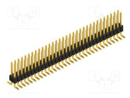 Connector: pin strips; pin header; male; PIN: 64; 1.27mm; SMT; 2x32