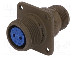 Connector: circular; Series: 97; socket,plug; female; PIN: 2; 13A