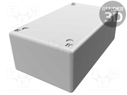 Enclosure: multipurpose; X: 110mm; Y: 188mm; Z: 70mm; MB; polystyrene