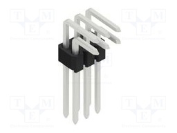 Connector: pin strips; pin header; male; PIN: 6; 1.27mm; THT; 2x3