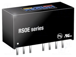 Converter: DC/DC; 1W; Uin: 4.5÷9V; Uout: 5VDC; Iout: 200mA; SIP8; 4.7g