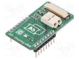Click board; adaptor; UART; ZIF FFC,mikroBUS connector
