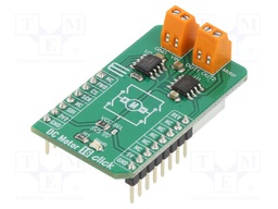 Click board; motor driver; GPIO,SPI; MCP4161,ZXBM5210; 3.3/5VDC