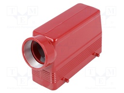 Enclosure: for HDC connectors; 180 °C; size 104.27; PG29