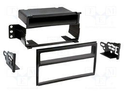 Radio frame; Nissan; Nissan Tiida (C11) 2008->2011; black