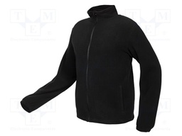 Fleece; Size: S; black; BASIC