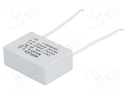 Capacitor: motors, run; 1.5uF; 400VAC; 41.4x28.5x16mm; ±10%; 3000h