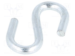 Quick link S type; steel; zinc; Size: 3mm