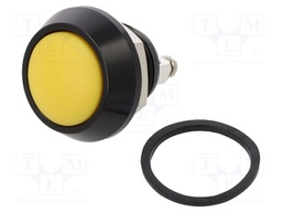 Switch: vandal resistant; Pos: 2; SPST-NO; 5A/24VDC; IP65; OFF-(ON)