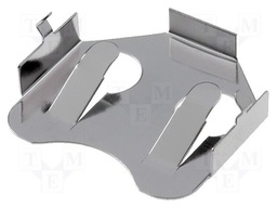 Clip; Mounting: PCB; Size: BR1616,CR1612,CR1616,CR1620,CR1632