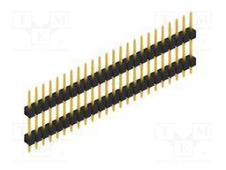 Connector: pin strips; pin header; male; PIN: 24; 2.54mm; THT; 1x24