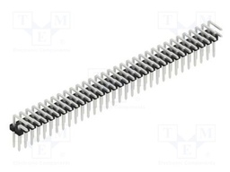 Connector: pin strips; pin header; male; PIN: 64; 2.54mm; THT; 2x32